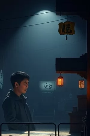 《七日恋人》竖版海报，海边栈道与两把并排的透明伞