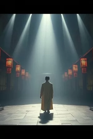 《城南邮局》竖版海报，绿色邮筒与一叠待寄的信件